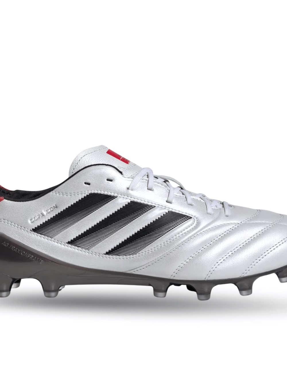 Brand New adidas Copa Icon 2 FG/AG soccer cleats White/Black/Pure Ruby